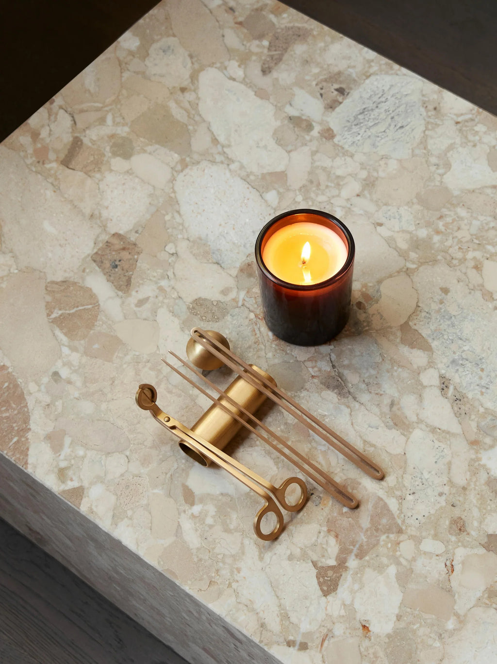 Candle Care Kit - Brass